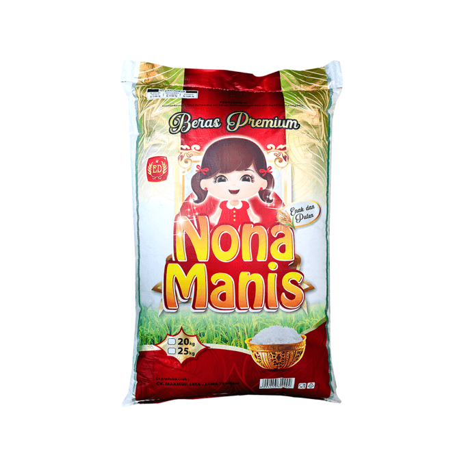 Gambar Beras nona manis (25kg)